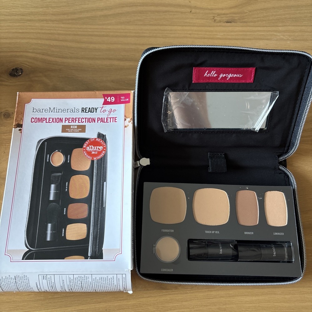 bareMinerals Foundation Tan Golden Ready Complexion Perfection Palette R330